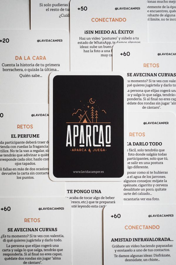 juego de cartas aparcao