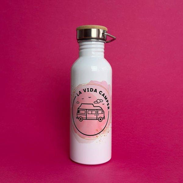 Botella retro LVC Rosa 750ml