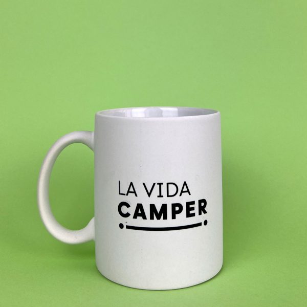 Taza cerámica mate LVC Malva