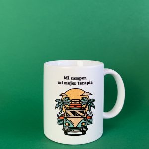 Taza cerámica mate "Terapia"