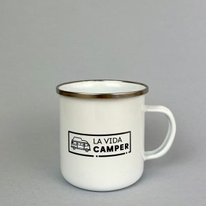 Taza metal La Vida Camper