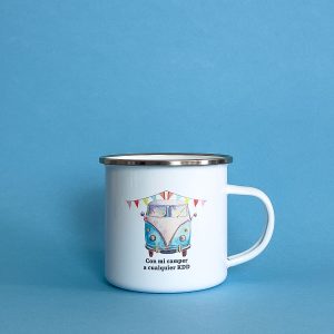 Taza metal Camper KDD