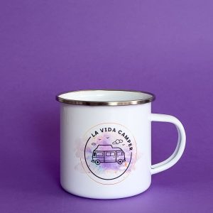 Taza metal LVC Malva