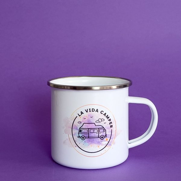 Taza metal LVC Malva