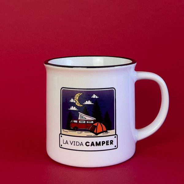 Taza cerámica vintage Furgo Star