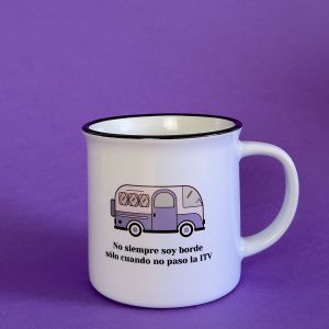 Taza cerámica vintage ITV