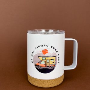 Taza térmica camper AL mal tiempo