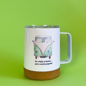 Taza térmica camper Lenta y pagada